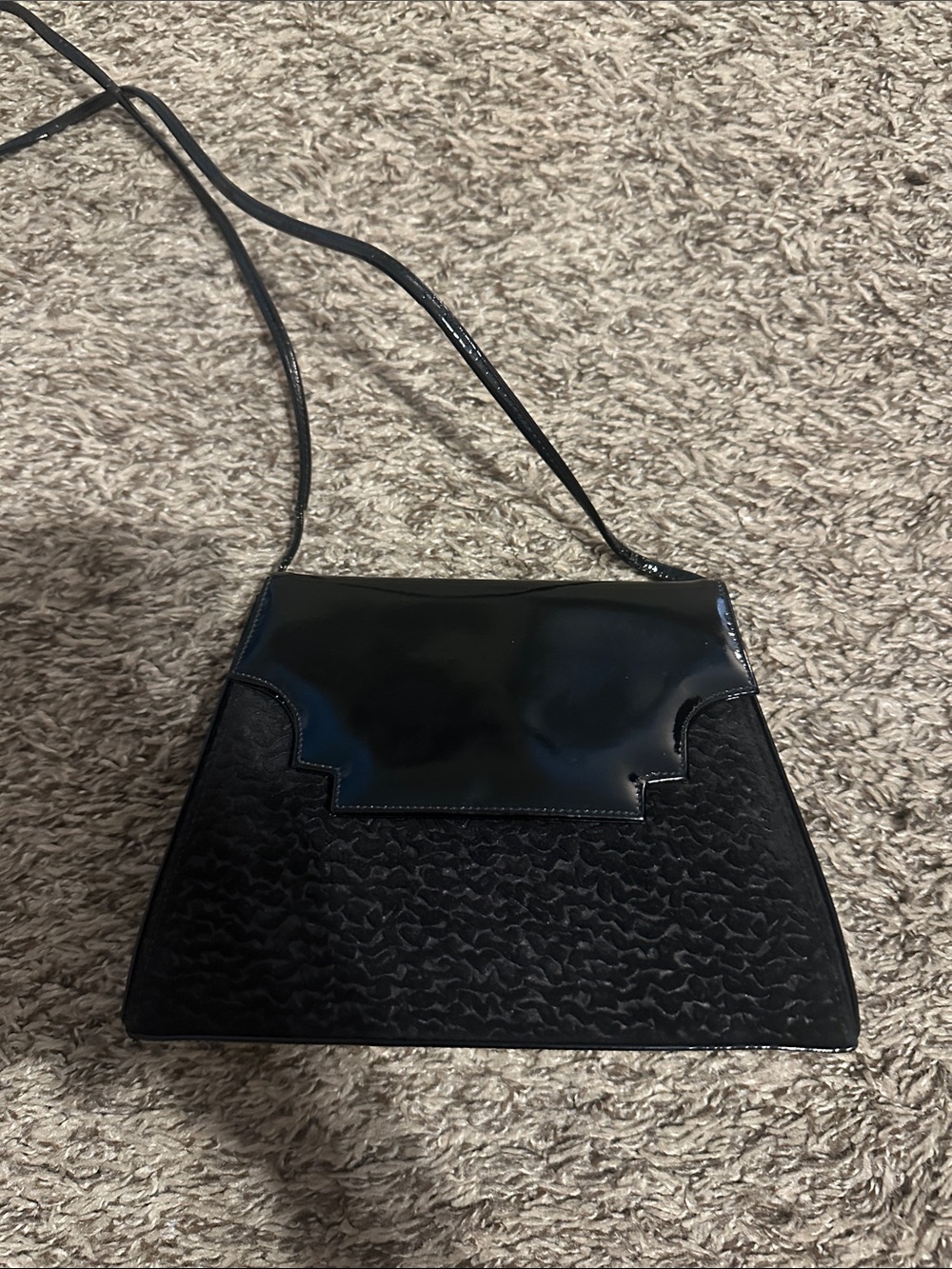 Vintage Carey adina small black purse